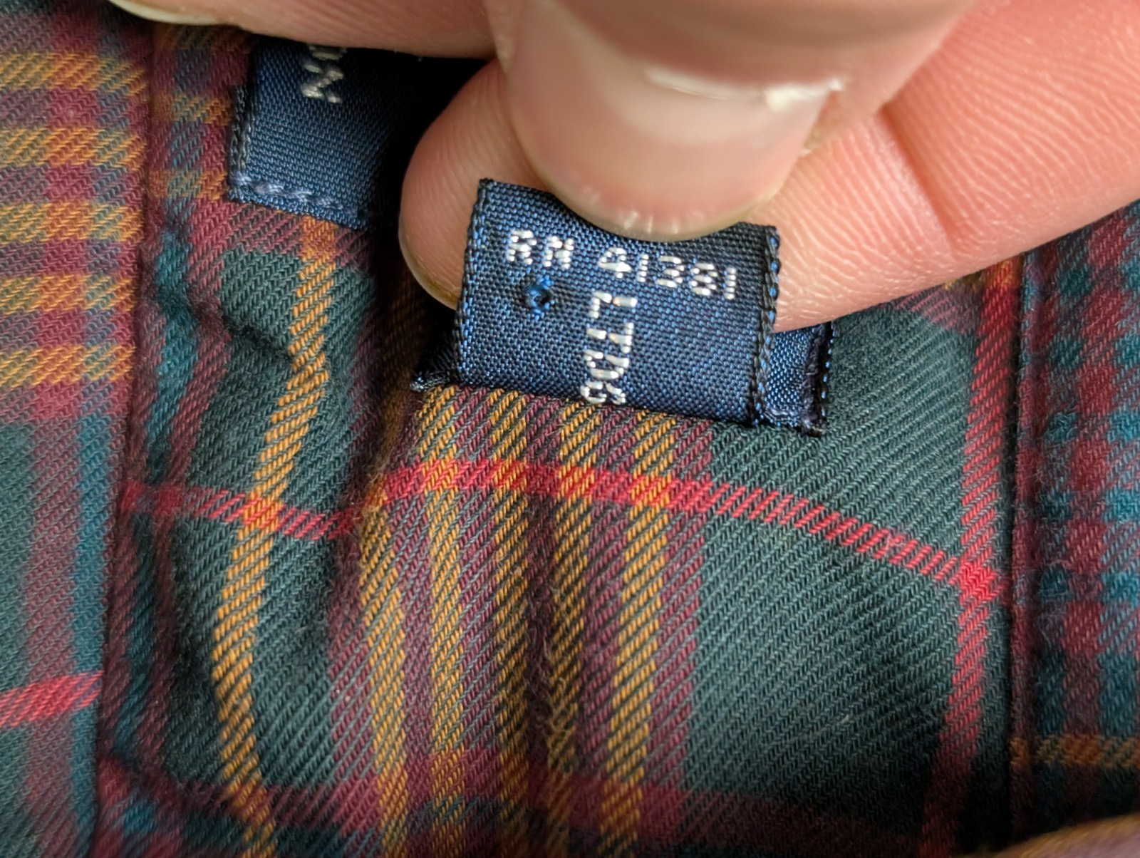 CHEMISE Polo Ralph Lauren homme M Blake carreaux TARTAN 👔