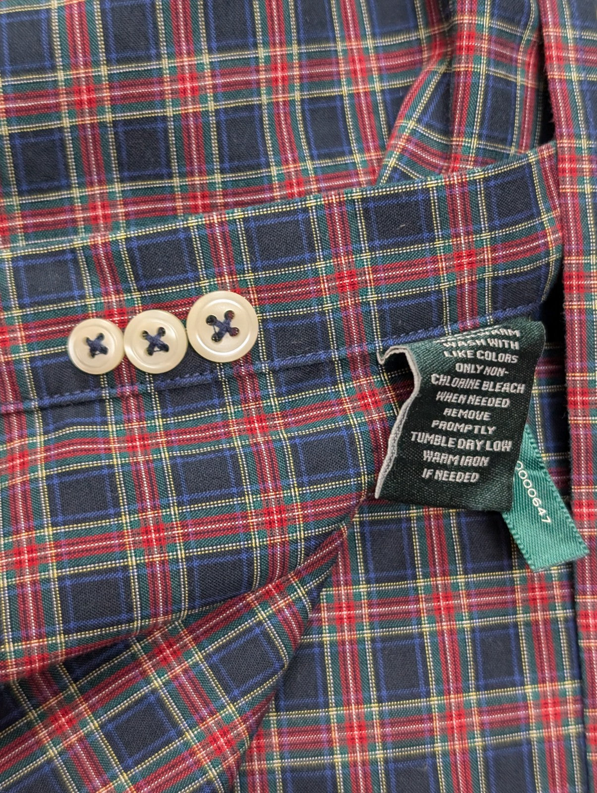 Chemise Lauren Ralph Lauren Sans Repassage Manches Longues Classic Fit Taille L