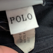 Veste à capuche Polo Ralph Lauren bleu marine zippé grand logo XL XXL