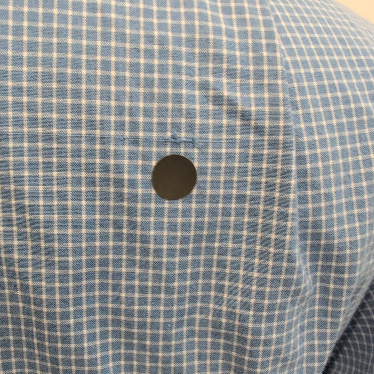 Chemise  Polo Ralph Lauren Regent M Bleu  Carreaux Custom Fit Col Classique