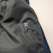 Manteau Nike Virginia Matelassé Bleu Marine Homme Taille L Veste Sportswear 🧥