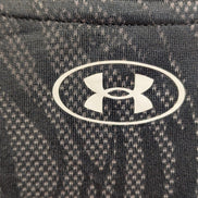 T-shirt de Sport Under Armour Col V Motifs Noir & Gris Femme Taille M