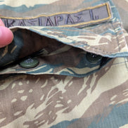 Veste Militaire Combat Armée Grecque Tiger Stripe Manches Longues - Taille S