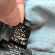 Chemise Harley-Davidson L Grise Rayures Broderies Avant Dos Manches courtes