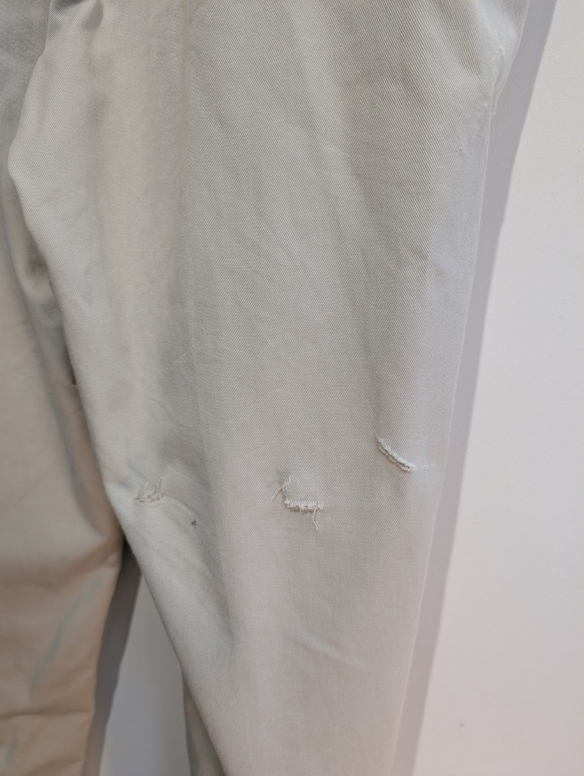 Pantalon chino Polo Ralph Lauren W36 L30 beige Made in Mexico accrocs