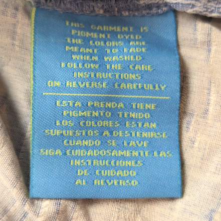 Chemise hawaïenne Bermuda Bay M bleue ananas palmiers 100% soie