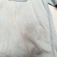 Chemise Harley Davidson XXL Jean Bleu 100% Coton Logo Brodé 2 Poches