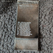 The North Face Polaire Col Zippé Noir - Texture Quadrillée - Taille XXL Homme