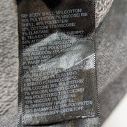 The North Face Sweat Col Rond Gris - Logo Brodé Manche - Taille L Femme