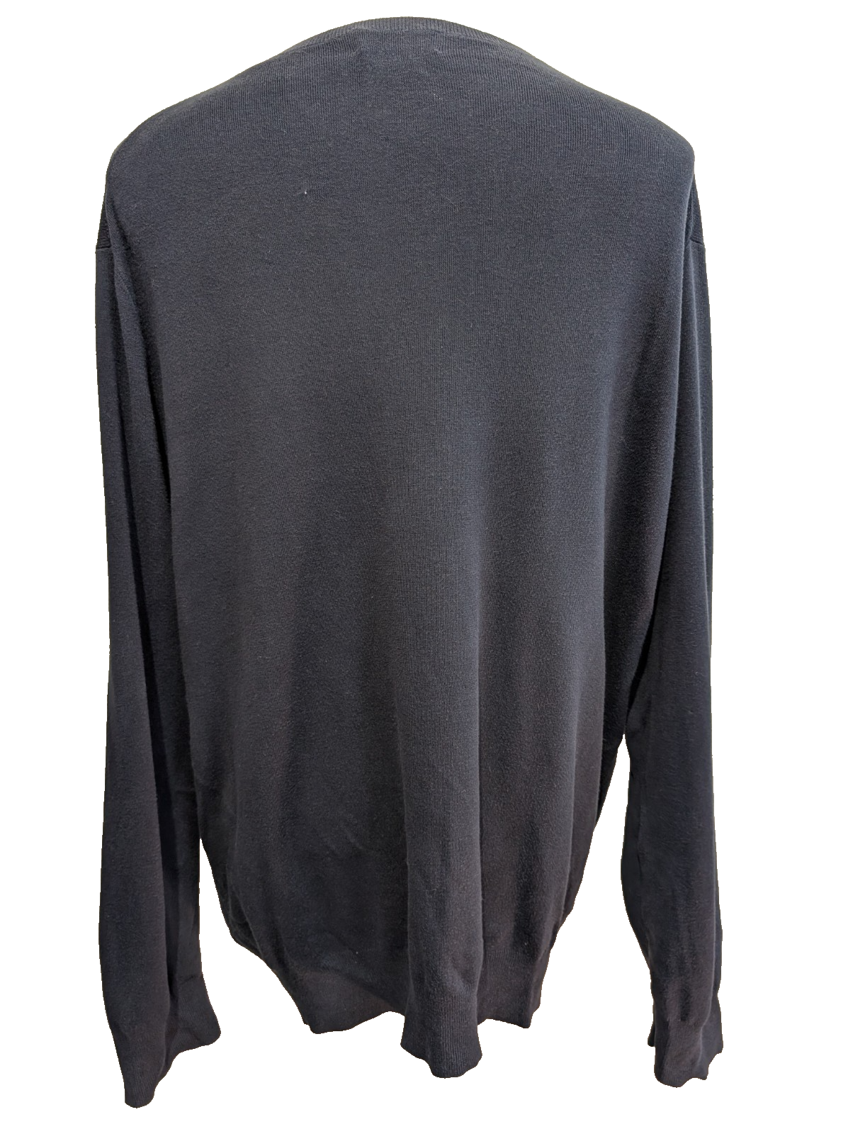 Pull Fin Polo Ralph Lauren Bleu Marine Col V Taille L Logo Rouge | 544WSR