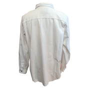 Chemise LEVI'S Homme XL Blanche en Jean Manches Longues Poches