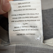 Chemise Levi's Western Carreaux Crème et Noir - Pressions Translucides - T.L