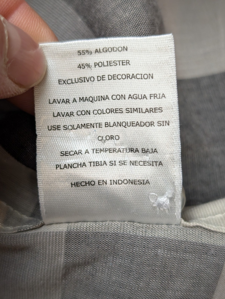 Chemise Levi's Western Carreaux Crème et Noir - Pressions Translucides - T.L