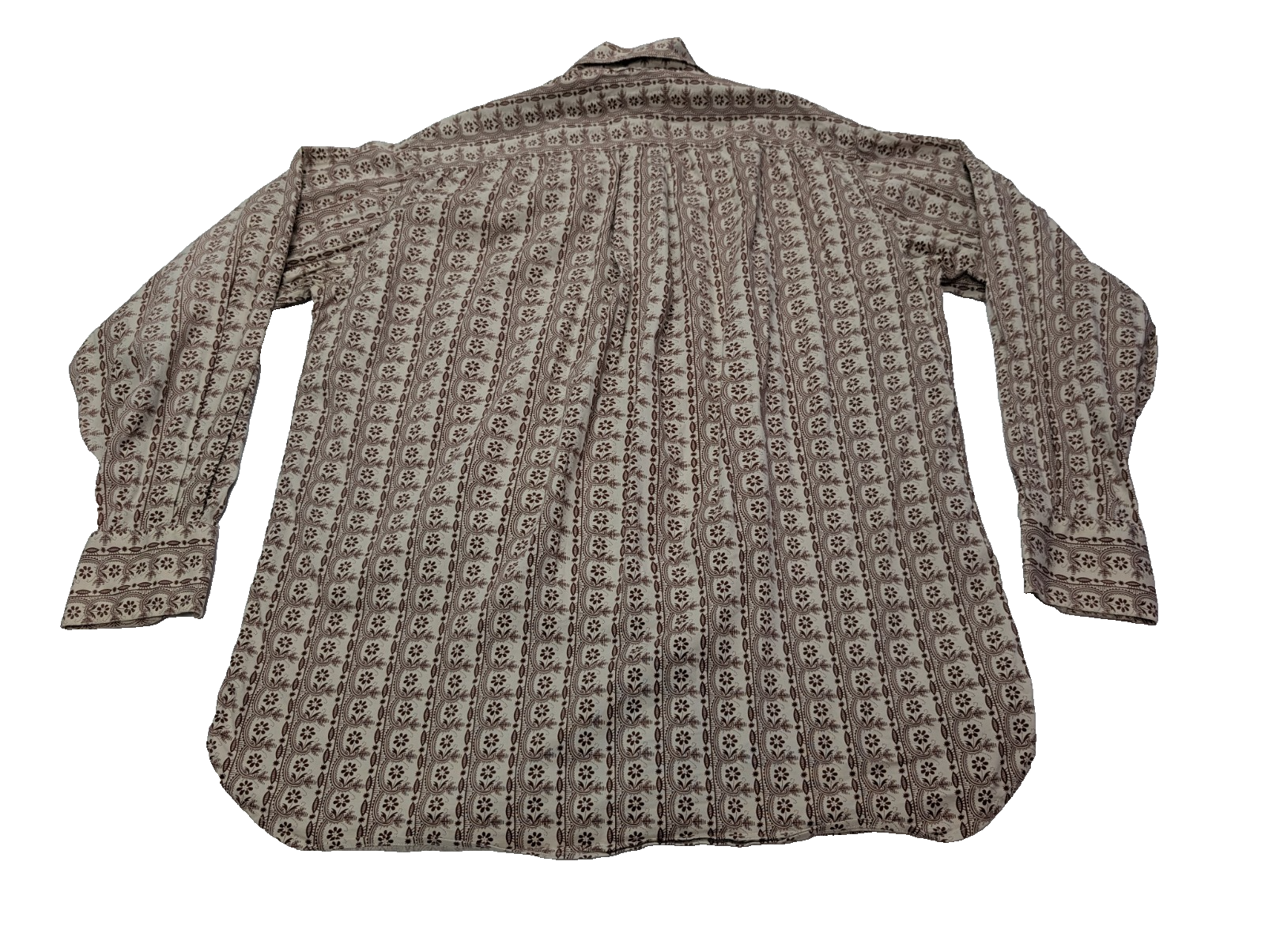 Chemise Tommy Hilfiger motifs fleurie marguerites taille M manches longues homme