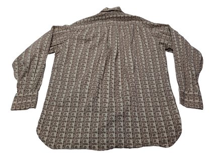 Chemise Tommy Hilfiger motifs fleurie marguerites taille M manches longues homme