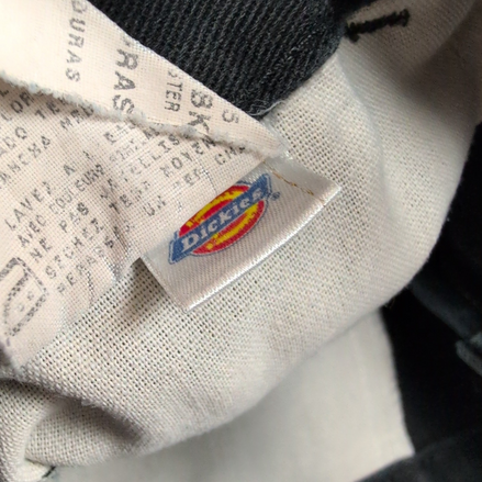 Short Dickies Workwear Noir Homme W34 Coupe Droite Très Bon État