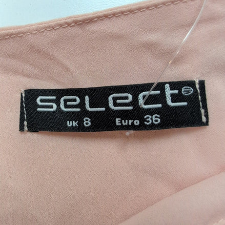 Haut Court Femme Select 36 Saumon Asymétrique Bretelle Manche Neuf