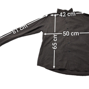Chemise GAP marron à rayures taille M #102msch