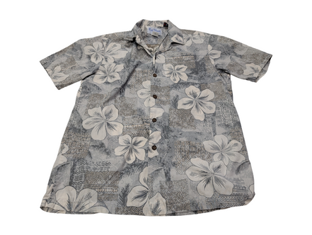 Chemise hawaïenne Kai Nani Made in Hawaii USA manches courtes taille S #724 h