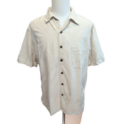 Chemise Hawaïenne Manches Courtes Caribbean Joe Soie Brodée XL