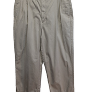 Pantalon Chino Vintage TOMMY HILFIGER Crème ⚓ Coupe Cropped (Courte) W34 (42)