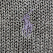 Pull POLO Ralph Lauren Rare - 60% Lin / 40% Coton - Vert Foncé - Taille M