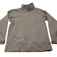 Blouson Pare-Pluie Étanche DECATHLON Beige Crème - Taille M - Capuche État Neuf