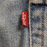 Jean LEVI'S 570 Baggy Vintage 🛹 Taille W36 (Taille 41cm) 🛹 Bleu Délavé Grunge