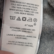 Pull Polo Ralph Lauren Polo col V gris logo gris Pima Cotton taille S