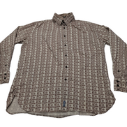 Chemise Tommy Hilfiger motifs fleurie marguerites taille M manches longues homme