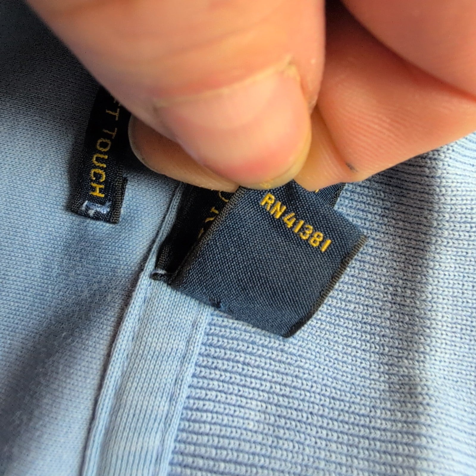Polo Ralph Lauren Homme L Bleu Clair Logo Jaune Polo Manches Courtes
