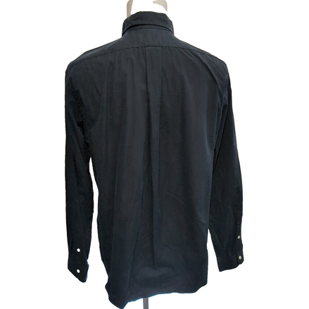 Chemise Ralph Lauren L Noir Logo Violet Classic Fit Button Down Coton Shirt