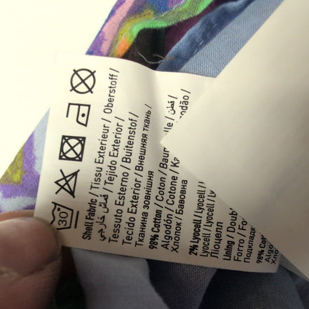 Robe Pimkie T36 Multicolore Motif Abstrait Dos Nu Neuve Étiquette