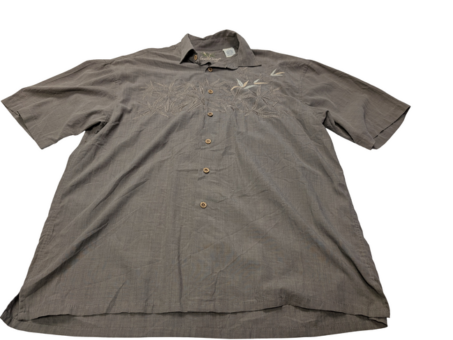 Chemise hawaïenne Bamboo Cay manches courtes taille L #730 hawaienne