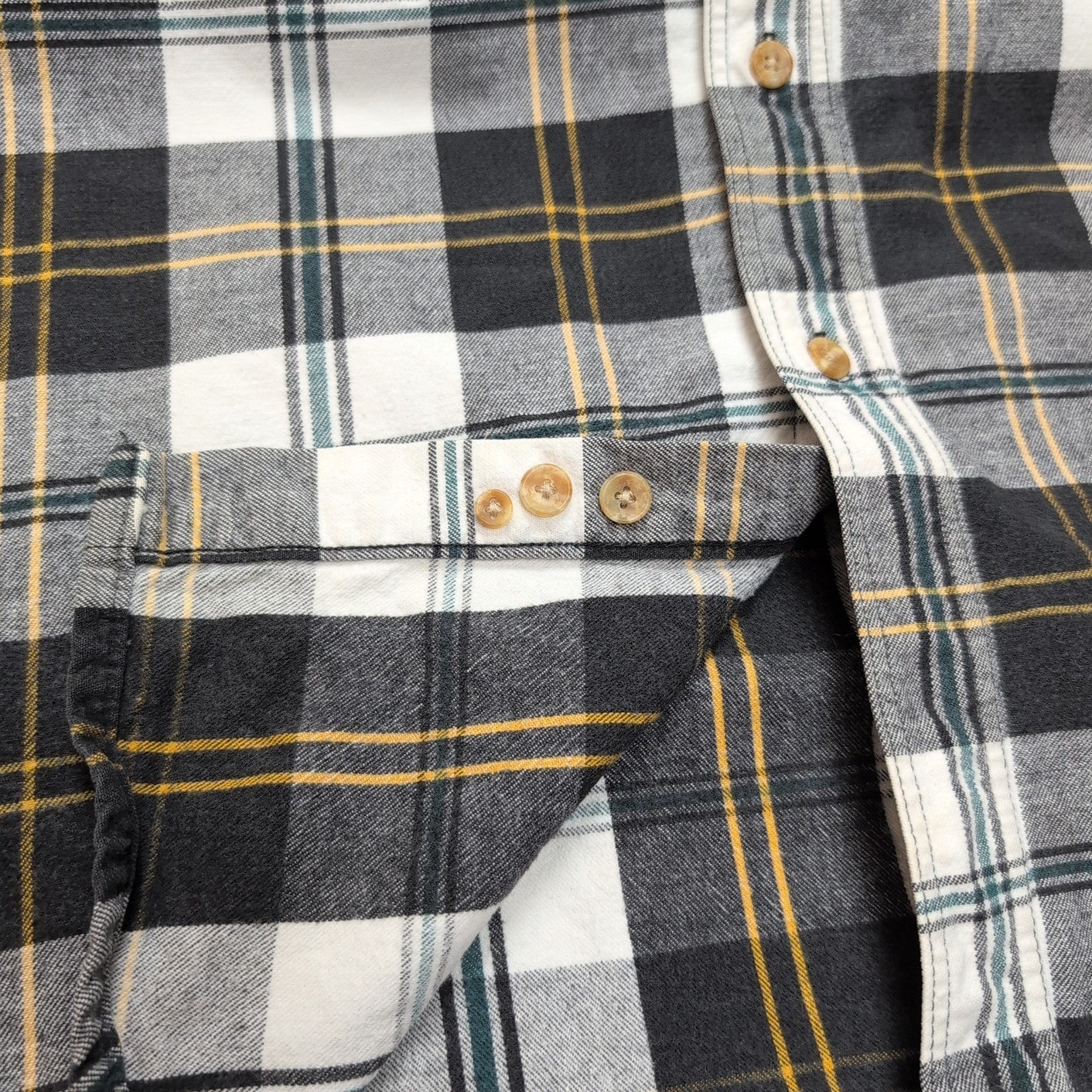 Chemise Eddie Bauer Made in USA 2XL McKinley Cloth Flanelle Épaisse