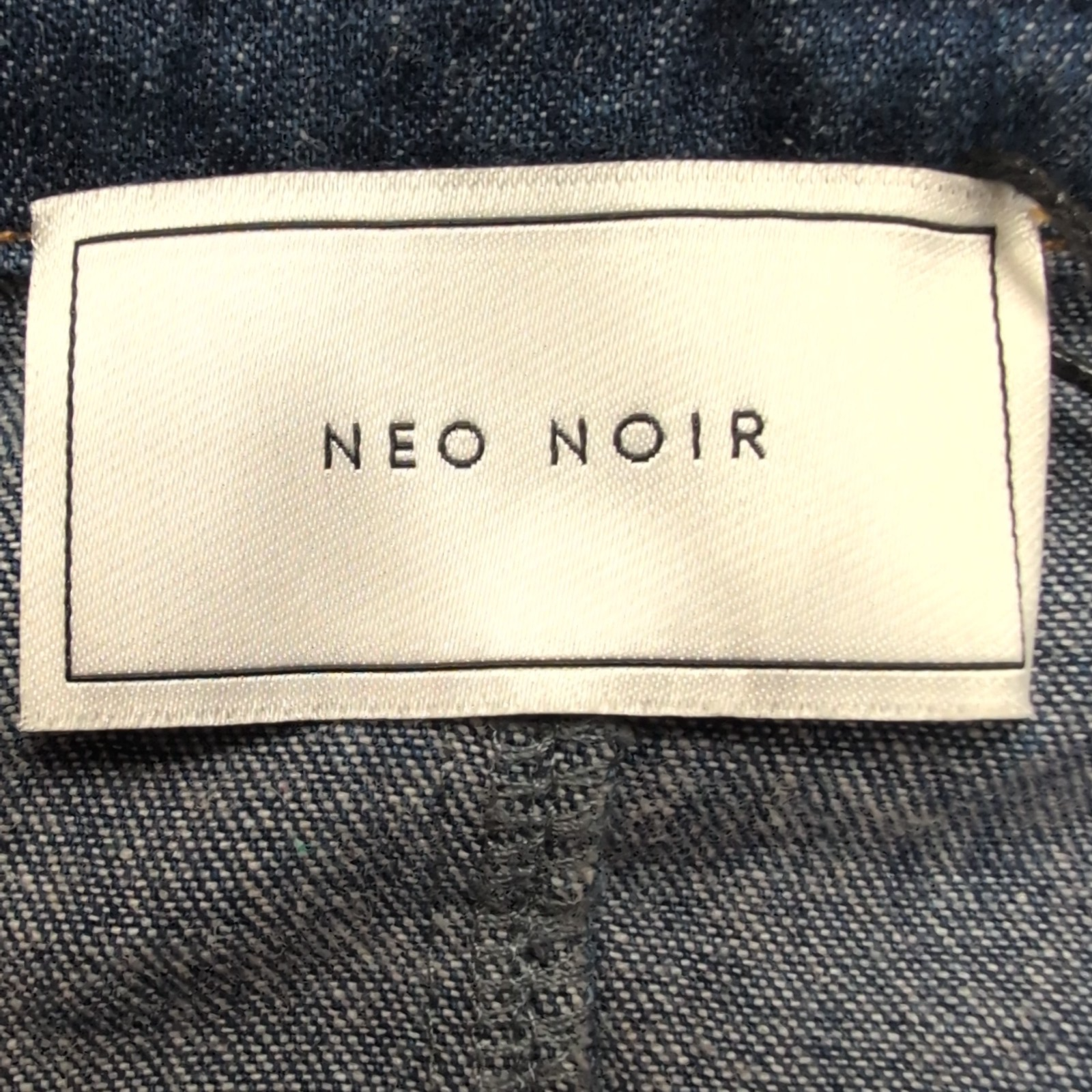 Robe Neo Noir 36 Jean Bleu Manches Longues Neuve Étiquette