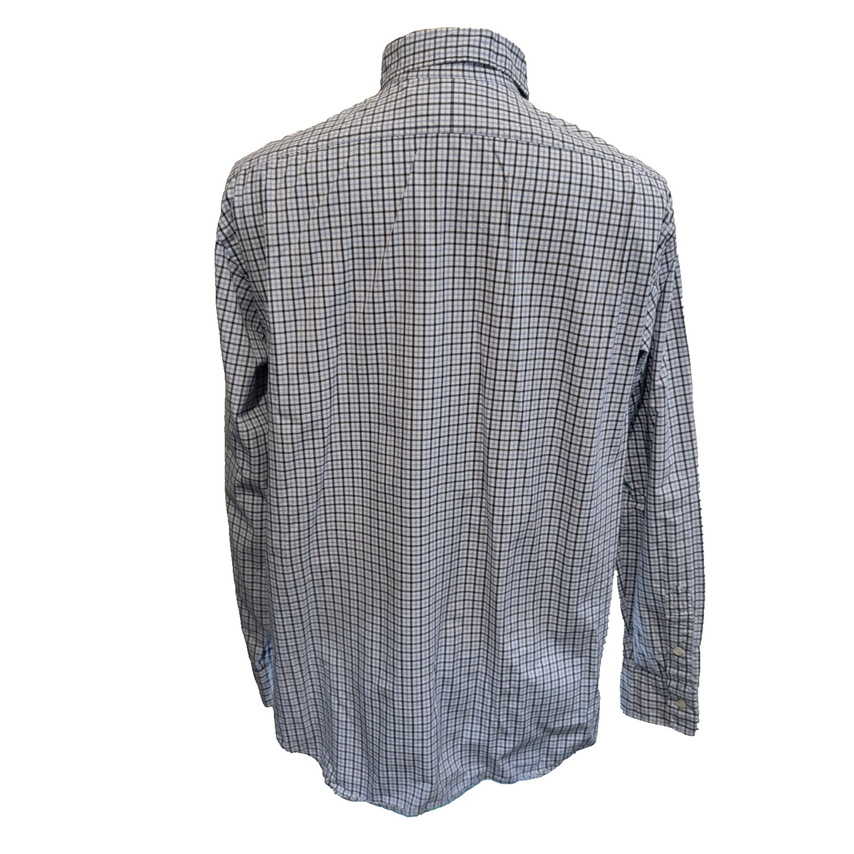 Chemise Polo Ralph Lauren XL Bleue Carreaux Col Classique Coton Shirt