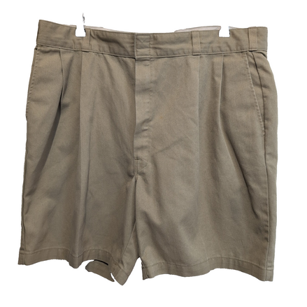 Short Dickies Chino Crème Homme W40 Coupe Droite Très Bon État