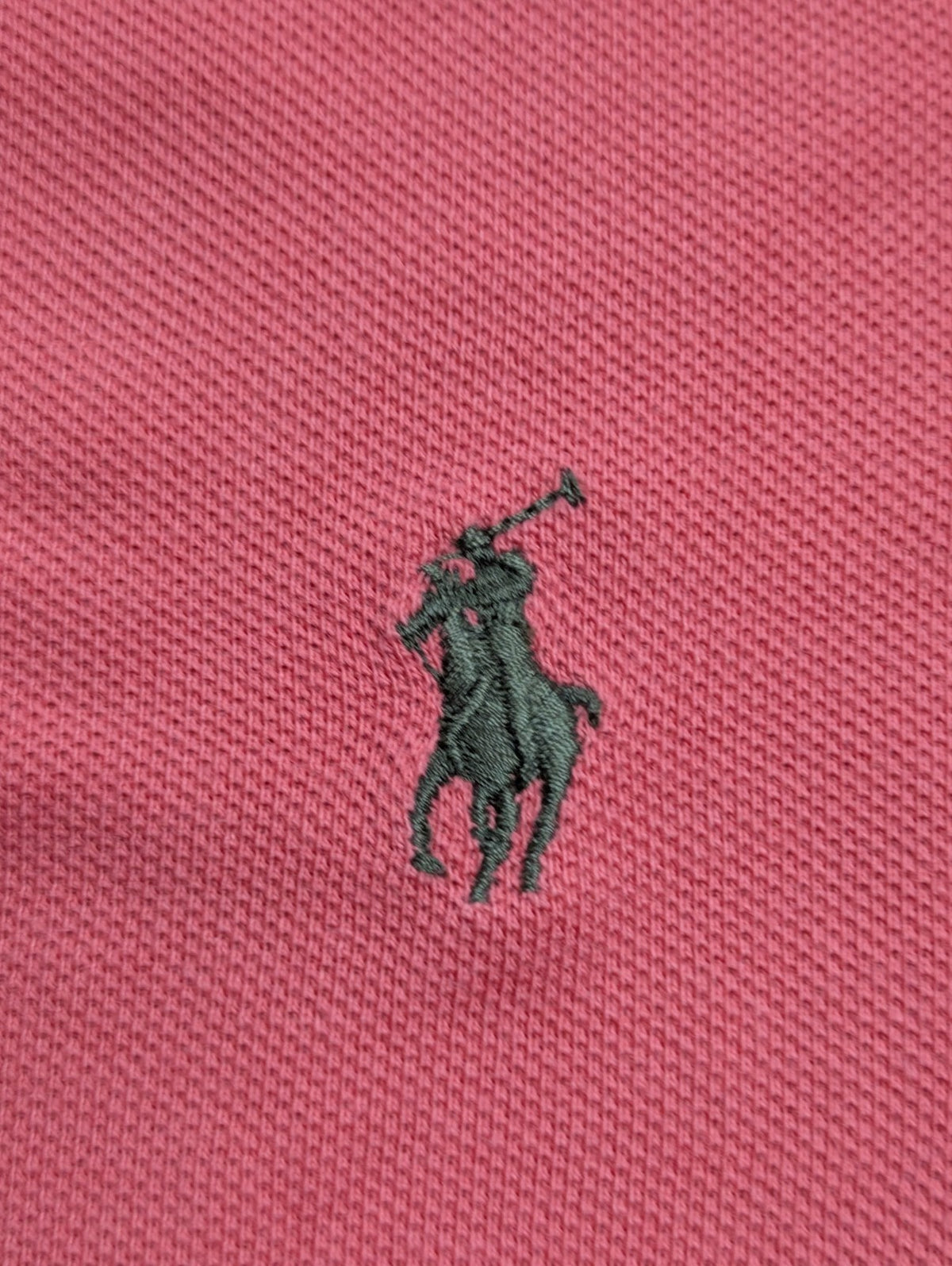Polo manches courtes Polo Ralph Lauren femme S rose corail Skinny Fit coton