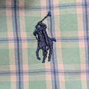 Chemise Polo Ralph Lauren Shirt S Blake Carreaux Manches Courtes Button Down