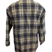 Veste Surchemise Matelassée Carreaux Beige Crème Marron XL Chaud 🔥|2575