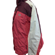 Veste The North Face Femme M/T Zuner Rose Bordeaux Coupe-Vent Pare-Pluie TNF