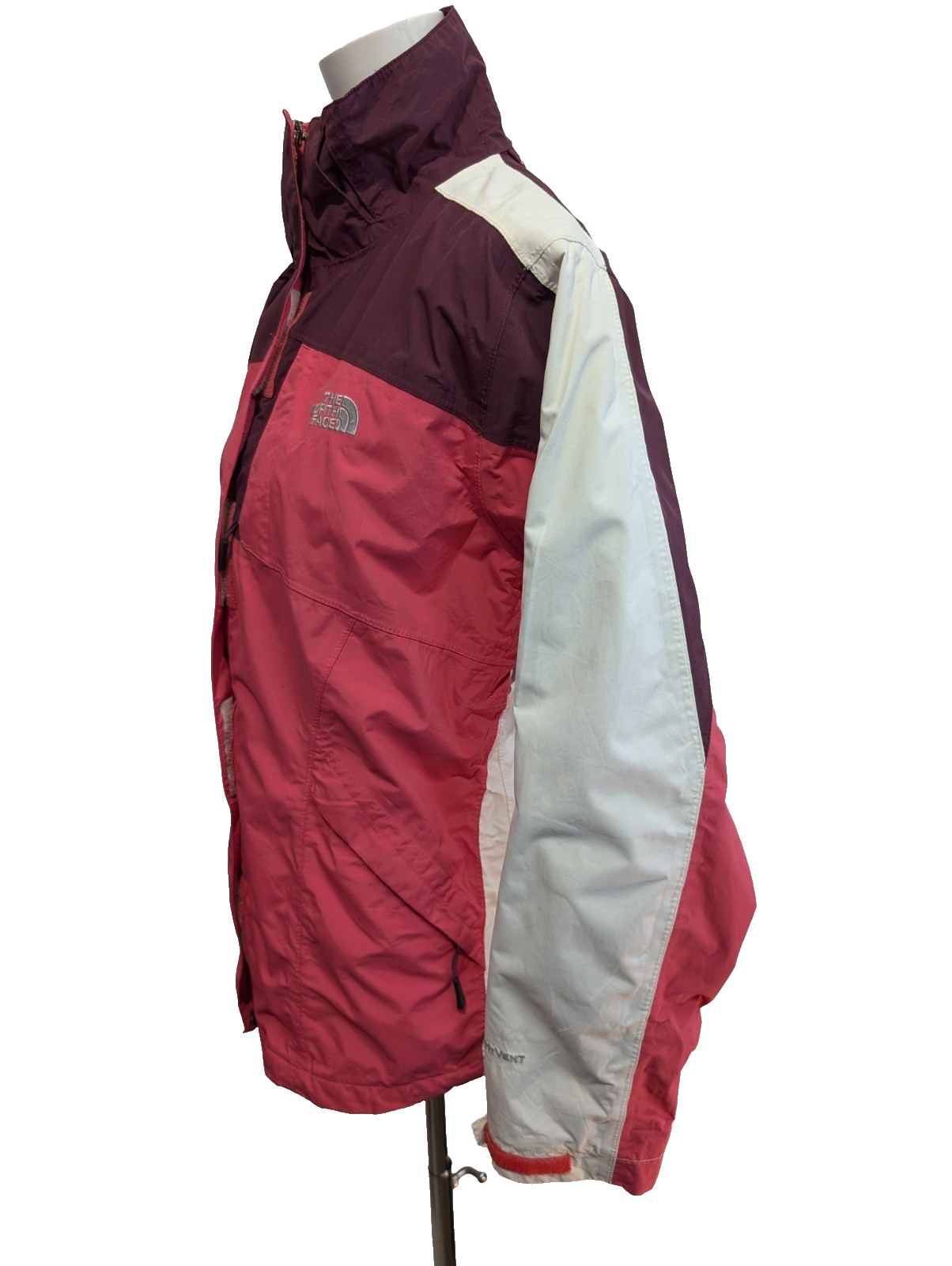 Veste The North Face Femme M/T Zuner Rose Bordeaux Coupe-Vent Pare-Pluie TNF