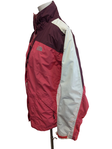 Veste The North Face Femme M/T Zuner Rose Bordeaux Coupe-Vent Pare-Pluie TNF