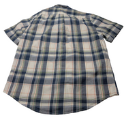 Chemise U.S. Polo ASNN manches courtes à carreaux logo rouge taille XL #252msch