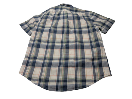 Chemise U.S. Polo ASNN manches courtes à carreaux logo rouge taille XL #252msch