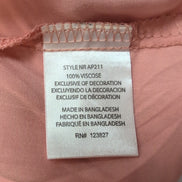 Haut Femme Alex & Parker Taille L Rose Saumon Papillons Dorés Cache-Cœur Neuf