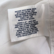 Chemise Femme Ralph Lauren Blanche Manches Courtes T18 XS/S Coton