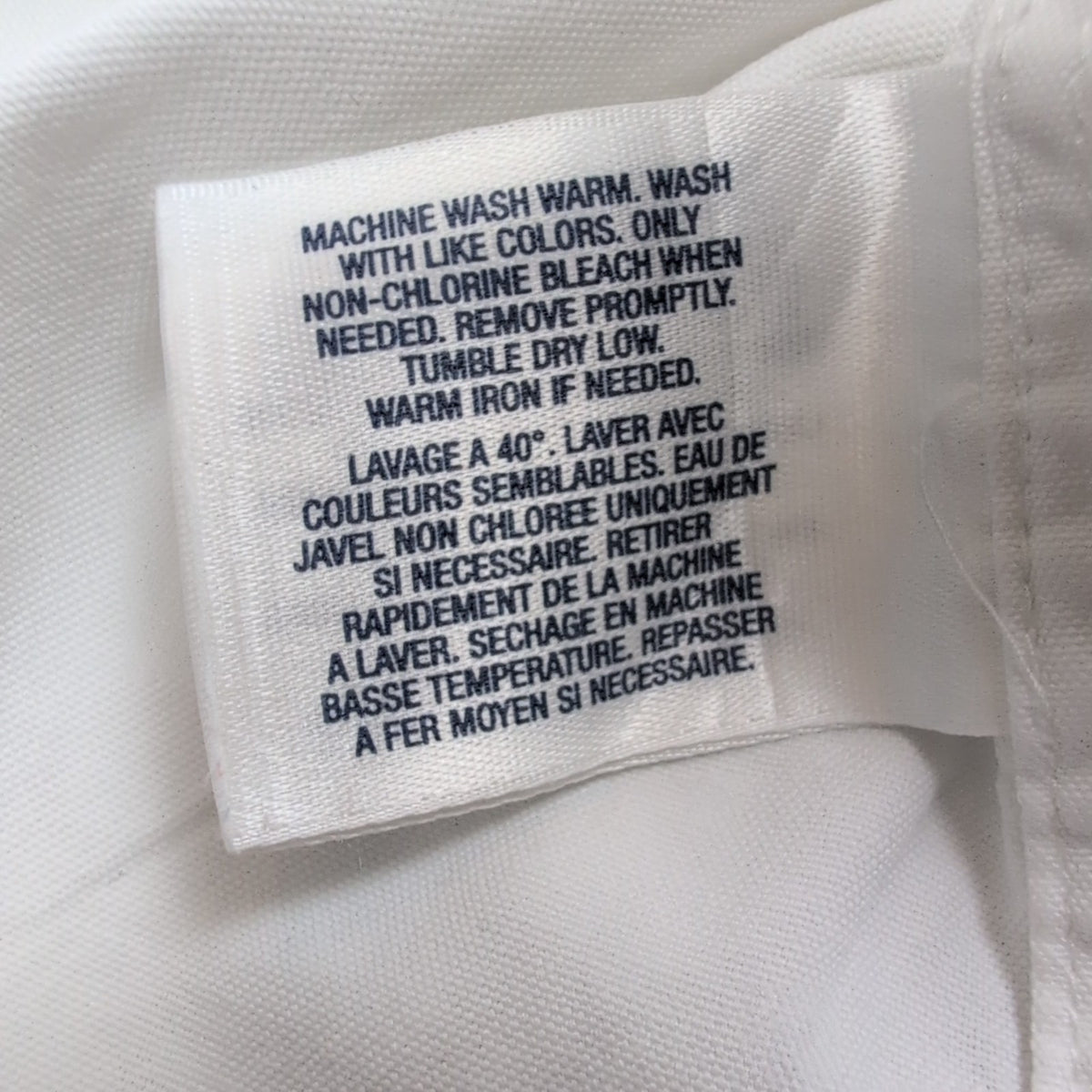 Chemise Femme Ralph Lauren Blanche Manches Courtes T18 XS/S Coton