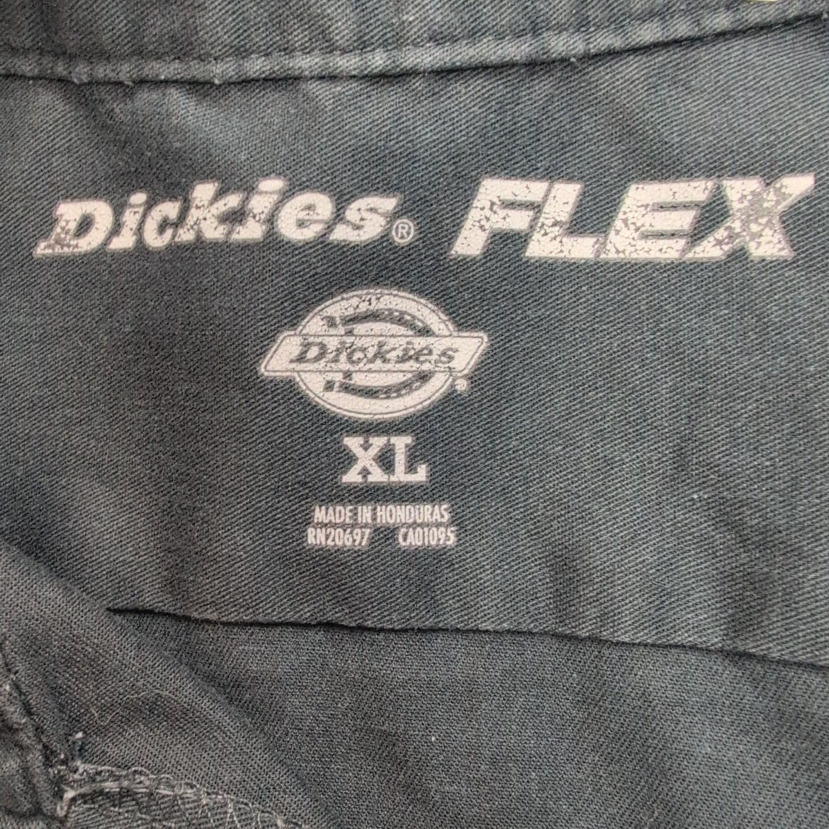 Dickies FLEX Chemise Workwear Noire Manches Courtes Homme Taille XL